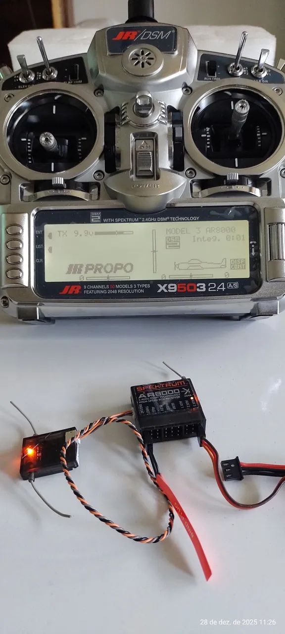 Receptor Spektrum AR8000 dsmx - Foto 2