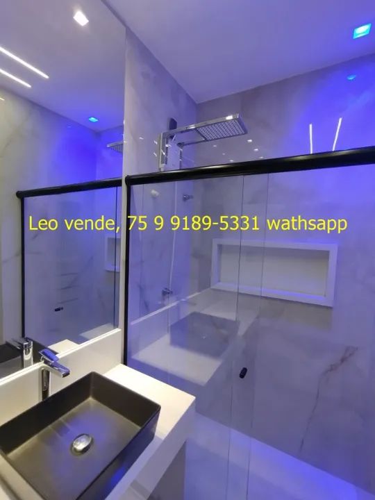 Leo vende, bairro Sim , 4\4 c 2 suítes, closet, piscina, goumert, energia solar - Foto 4