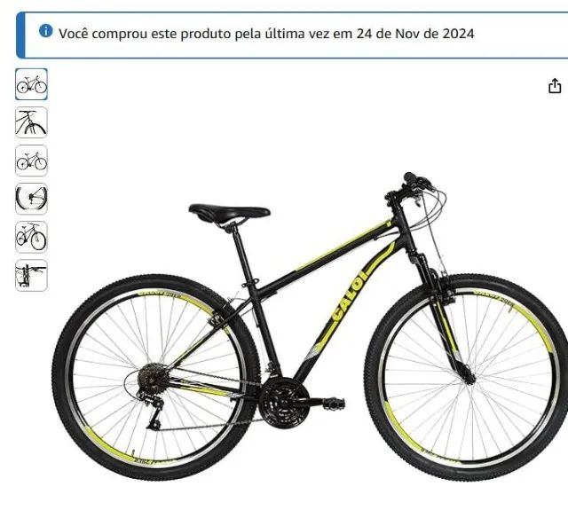 Bicicleta Caloi Velox, Aro 29, Câmbio 21 Velocidades, Preta - quase nunca usada!!! novíssi - Foto 4