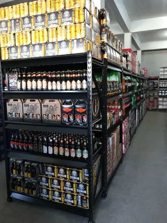 Prateleira para distribuidora de bebidas mini porta pallet - Foto 2