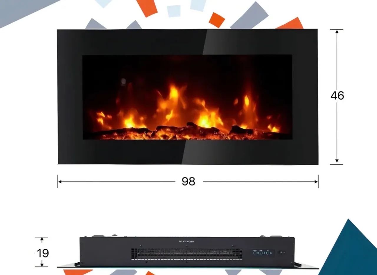 Lareira elétrica  - Foto 3