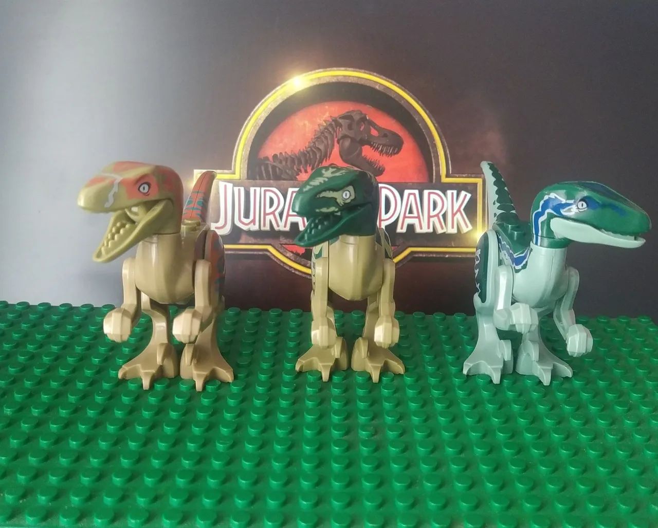 Dinossauro Velociraptor Jurassic Park R$30,00 cada 