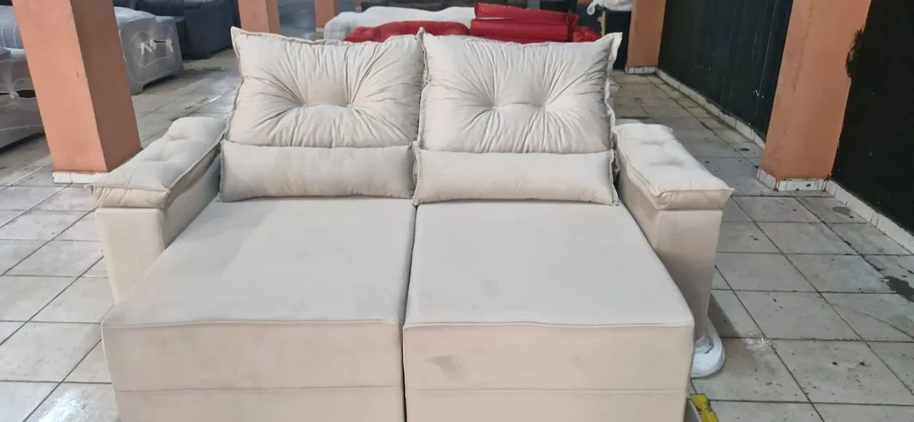 SOFÁ RETRÁTIL RECLINÁVEL ENTREGA GRÁTIS 