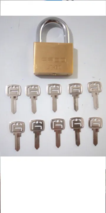 cadeado pado 60mm com 10 chaves