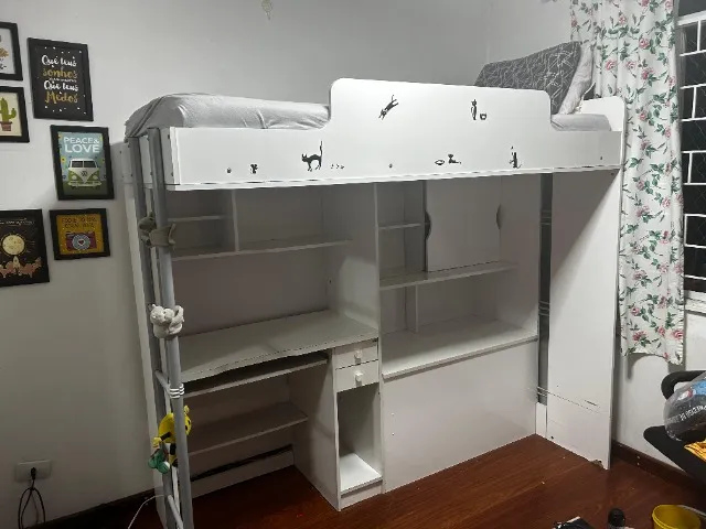 Cama com escrivaninha- Santos Andirá