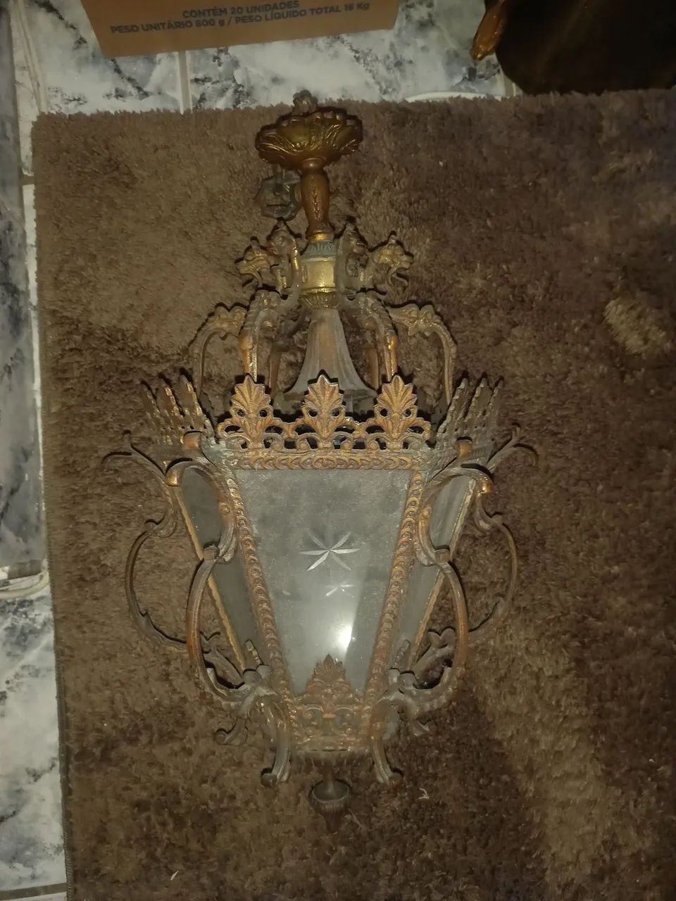Lustre de bronze