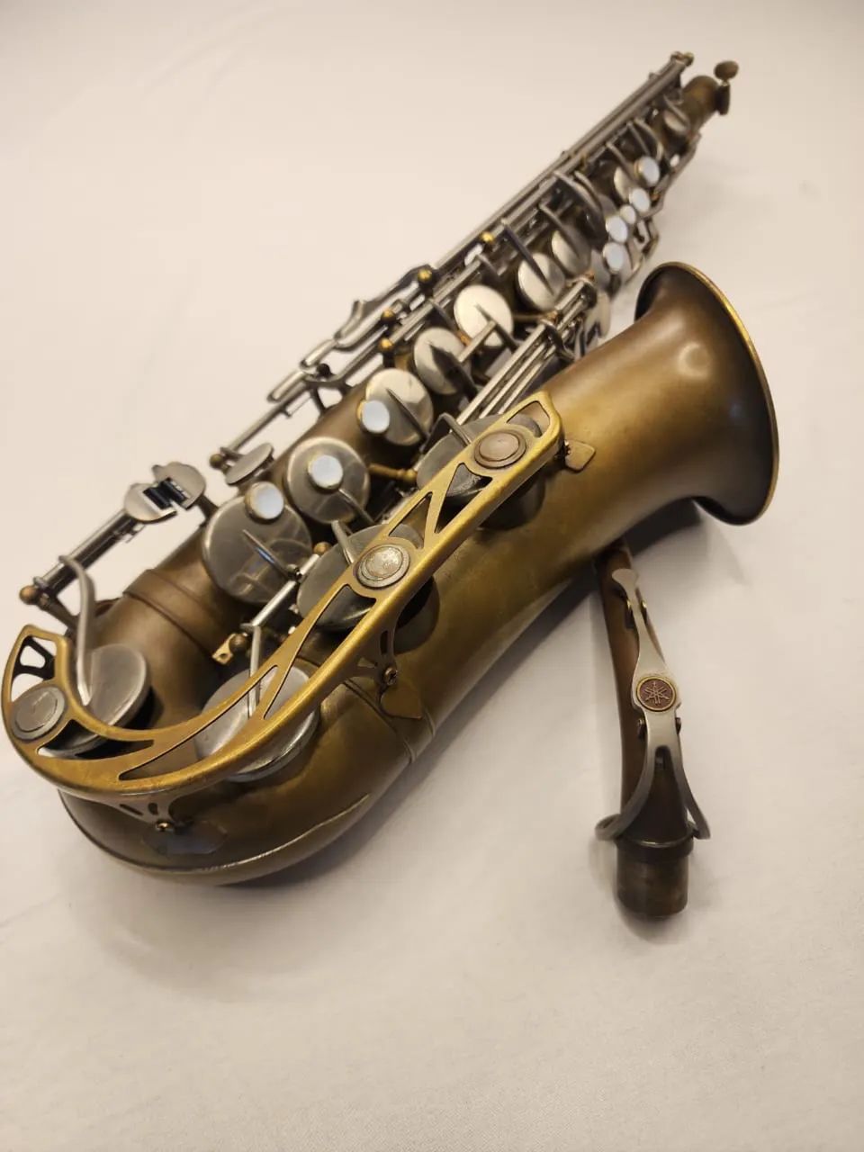 Sax Alto Yamaha YAS-21 Purple Logo Frete grátis - Instrumentos