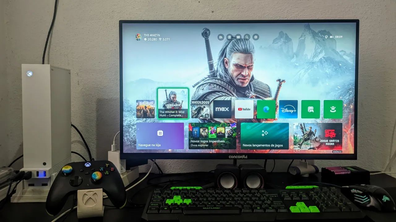 Monitor Gamer FullHD 27 Pol. Semi Novo.