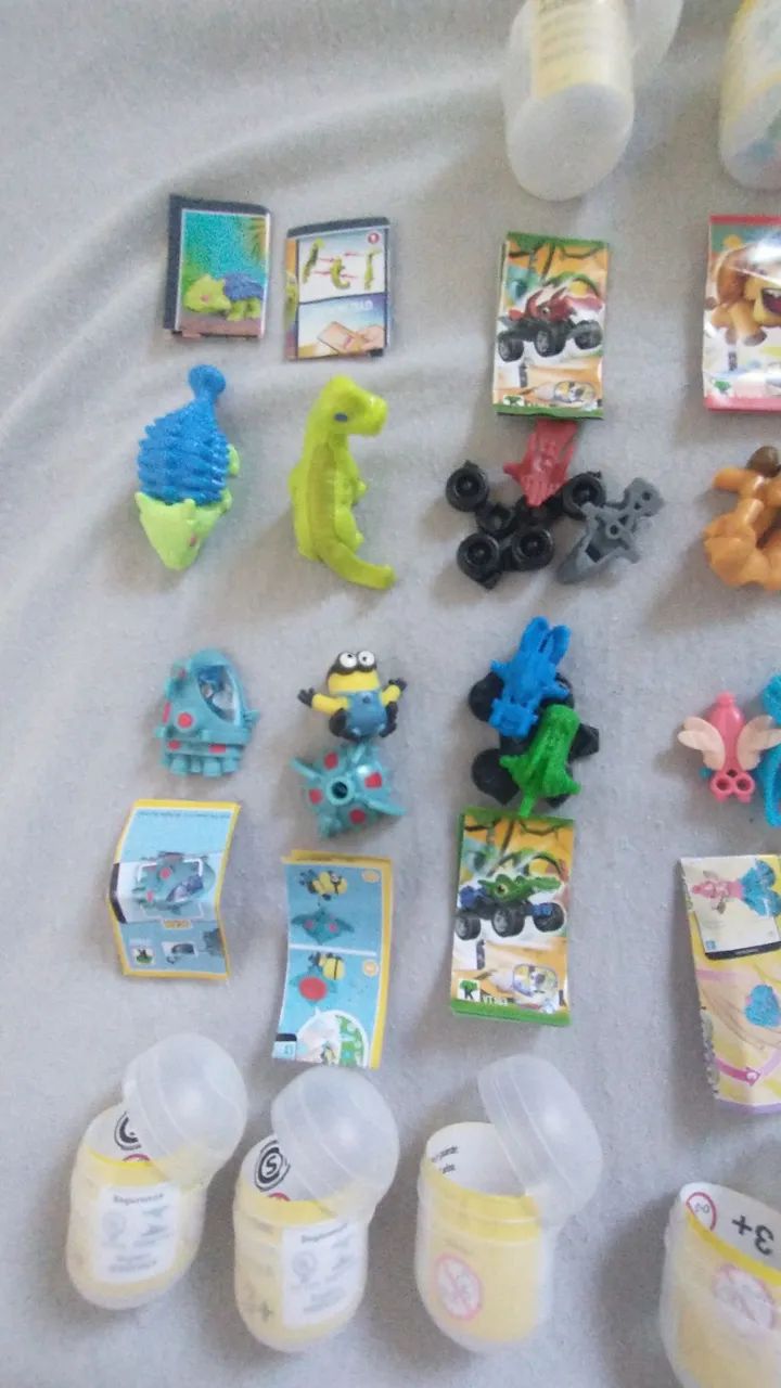 Miniaturas kinder pacote completo64728349511170122