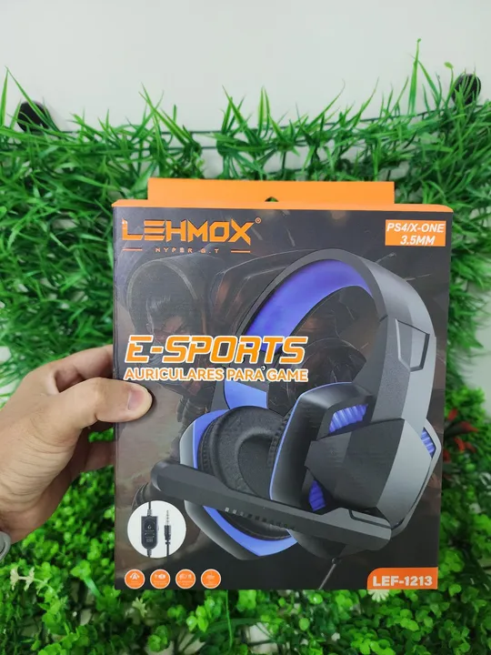 Fone Headset Gamer Ps4/Xbox/PC Lehmox P2 3.5mm.
