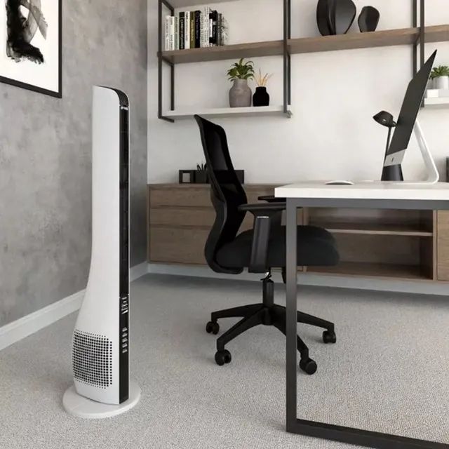 Ventilador Coluna Torre 90cm Silencioso 127v C/ Controle
