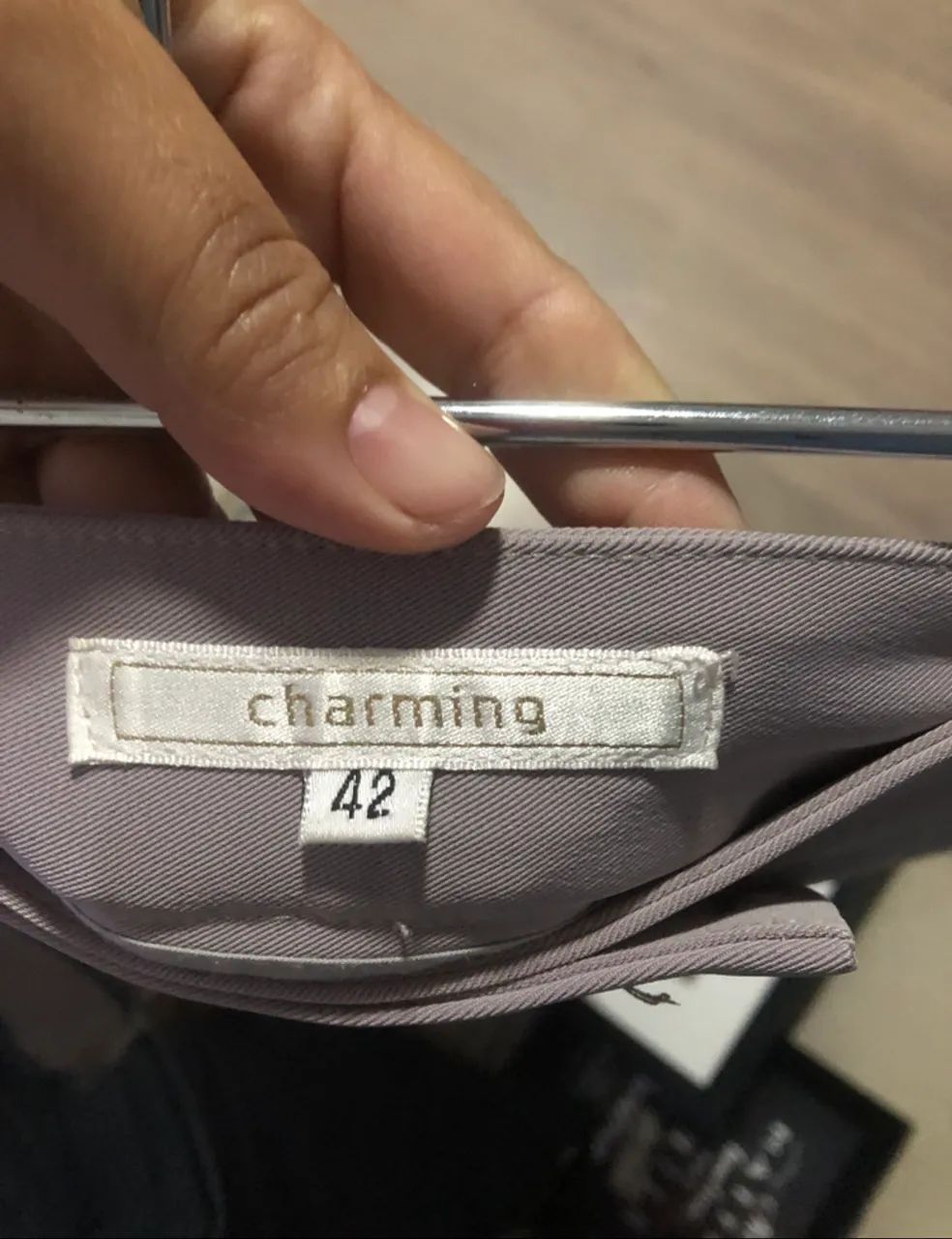 Calça social feminina bege NOVA  - Foto 5