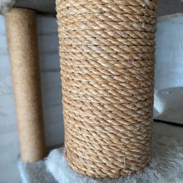 Ref.423 Corda de sisal 5 mm - versátil p/ usos domésticos, artesanais e funcionais, felino - Foto 6
