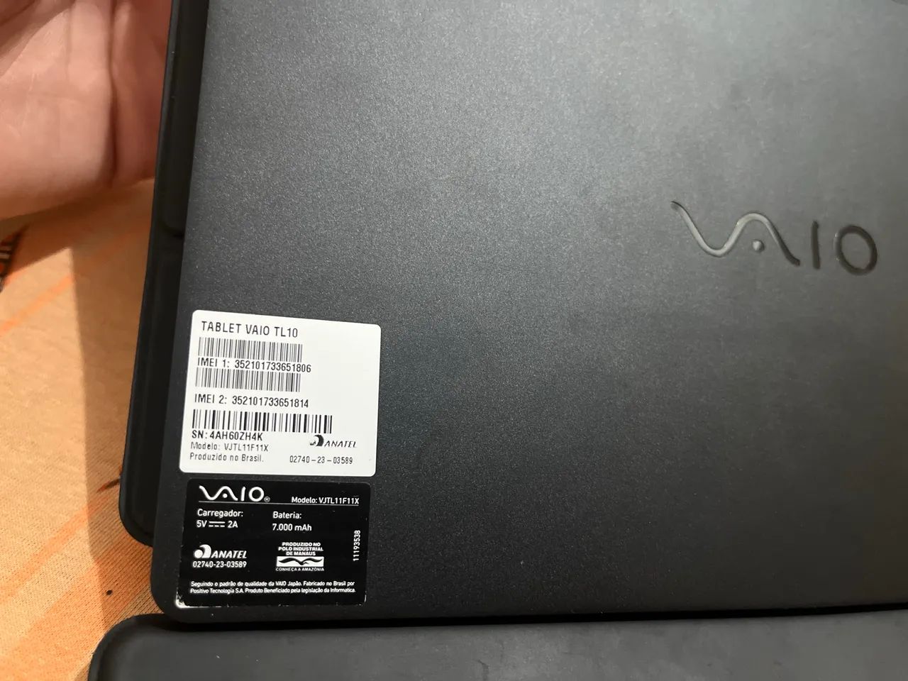 Tablet VAIO TL10 com teclado - Foto 4