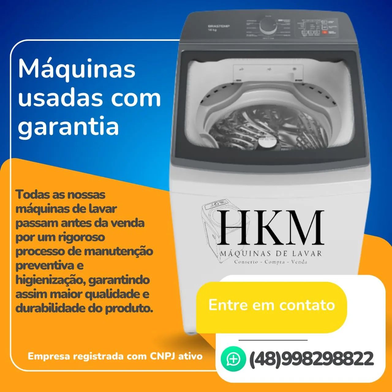 Máquina de lavar roupas / revisadas e com garantia 