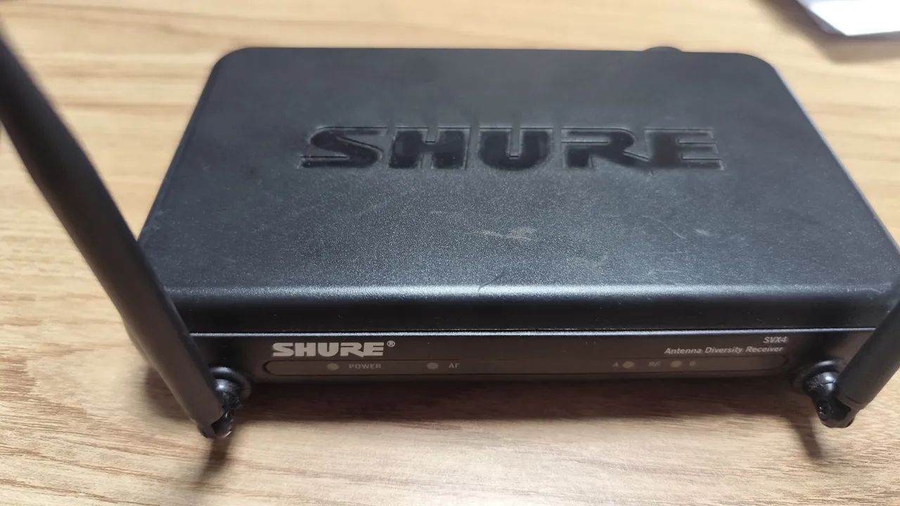 Receptor Shure SVX4 - Sistema de Microfone Sem Fio - Foto 4
