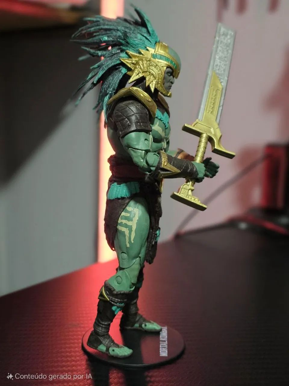 Action Figure Kotal Kahn Mortal Kombat - Foto 4