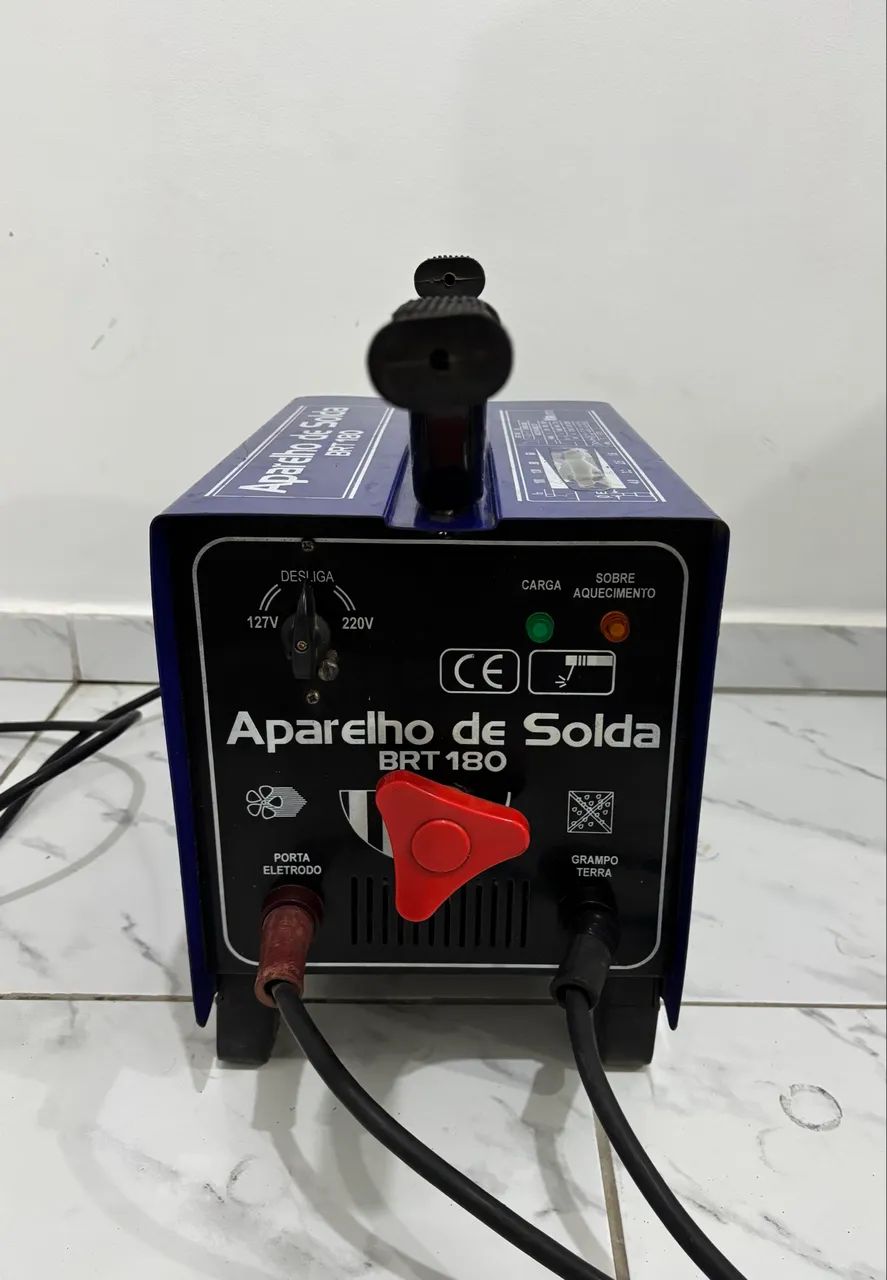 APARELHO DE SOLDA BRT 180 BR MOTORS AZUL