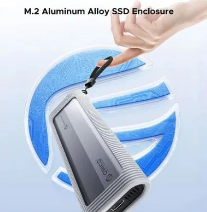 Case para Sssd M.2 Padrão Sata/Ngff 5Gbps - Foto 4