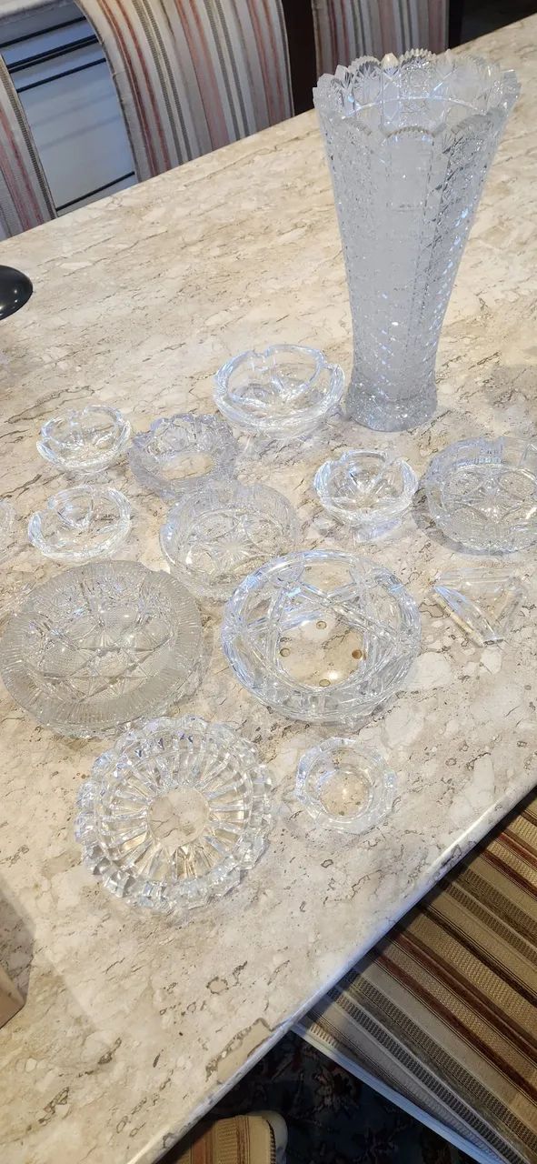 LINDOS de VIDRO Vaso e Cinzeiros - Foto 3