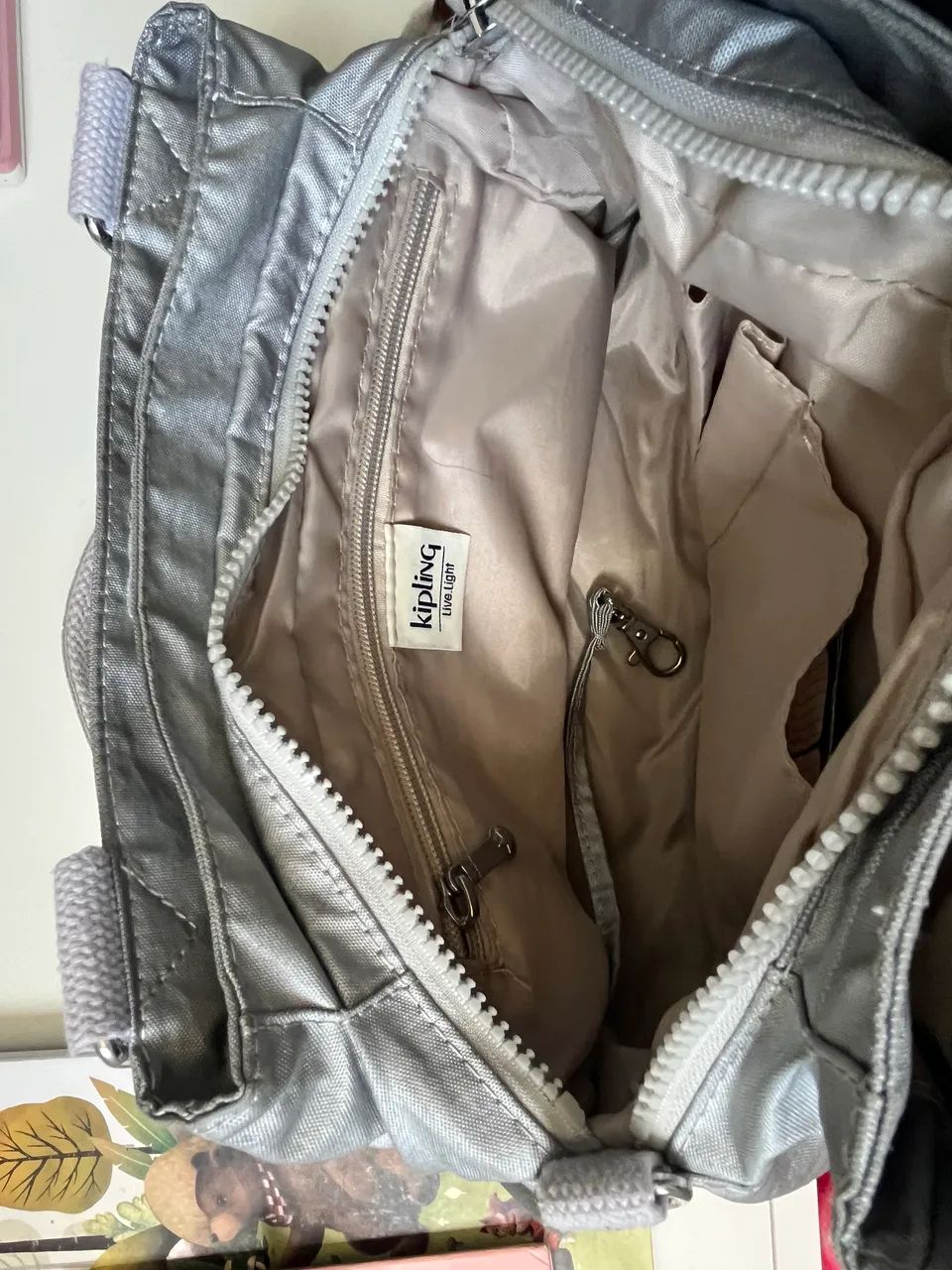 Bolsa kipling mão ombro original  - Foto 2