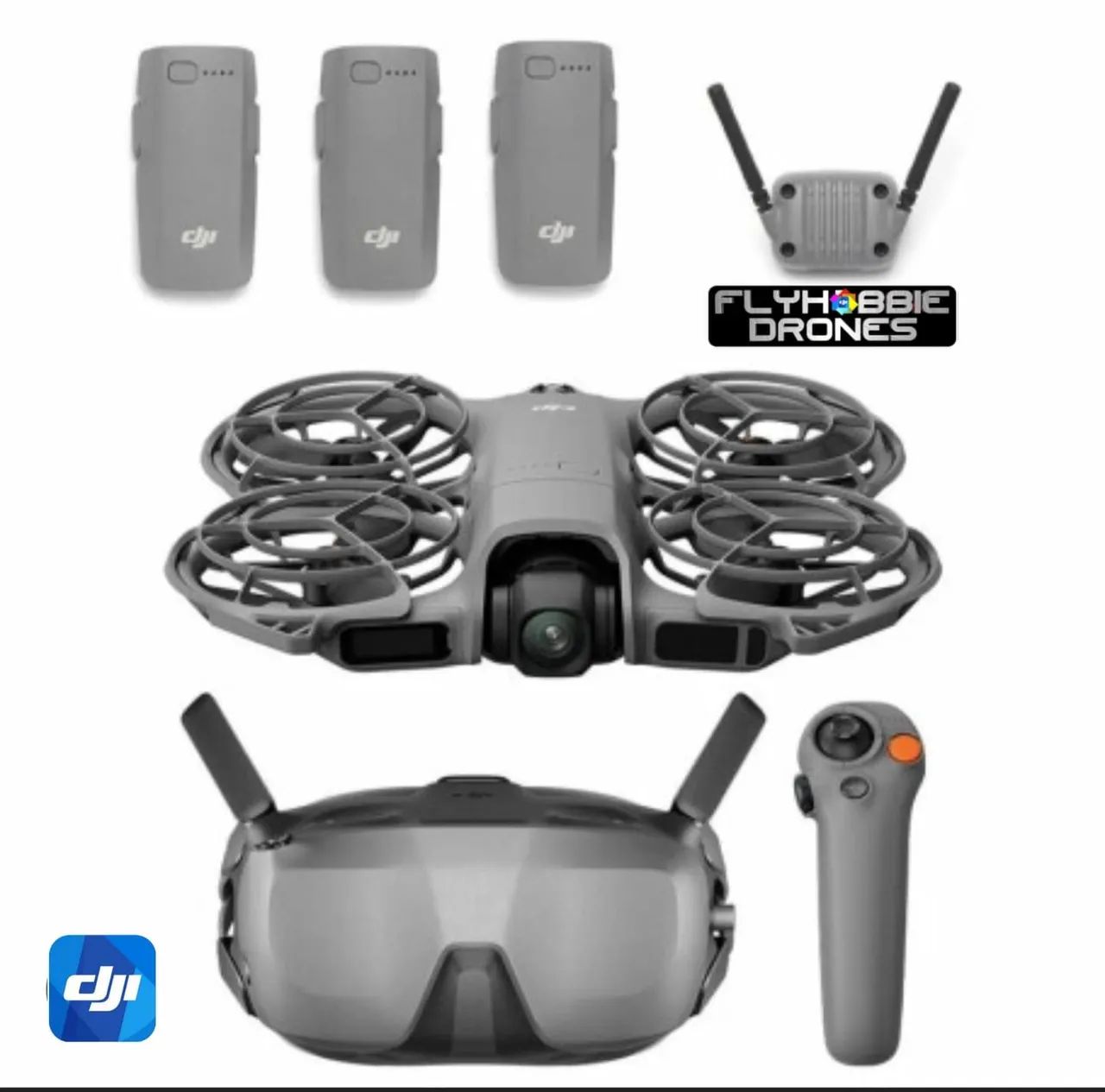 DJI NEO 2 MOTION FLY MORE COMBO (BR ANATEL) FLYHOBBIE DRONES  - Foto 2