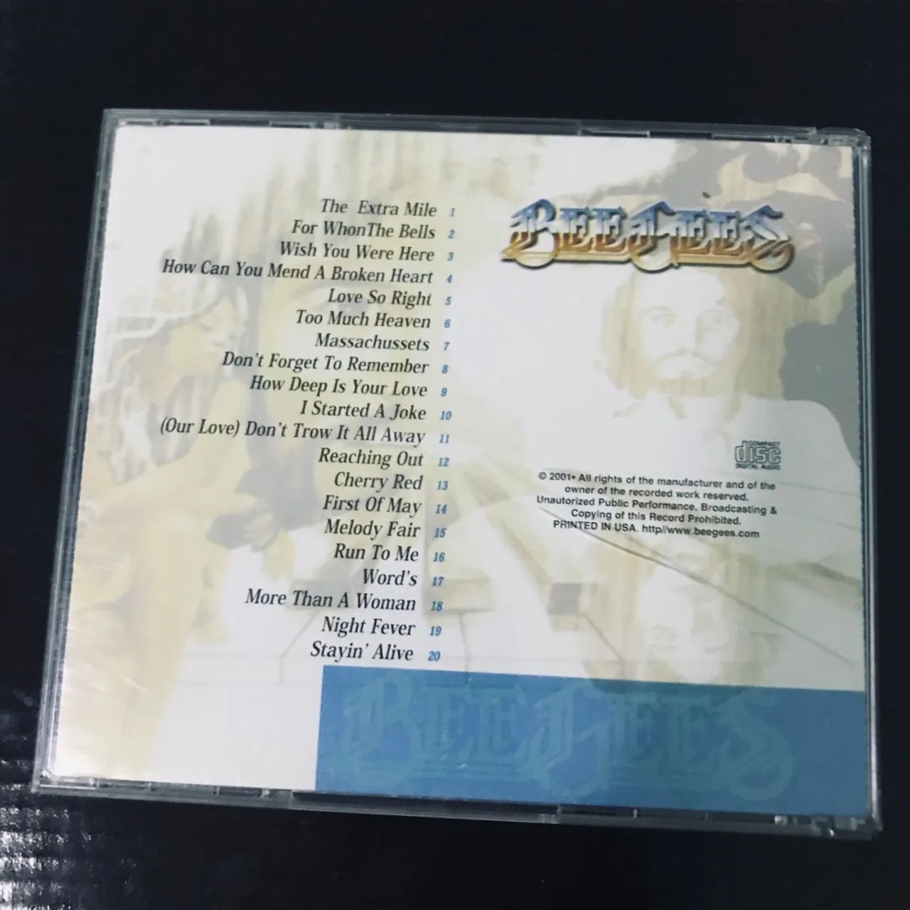 CDBeeGees Greatest TodasFases - Foto 2