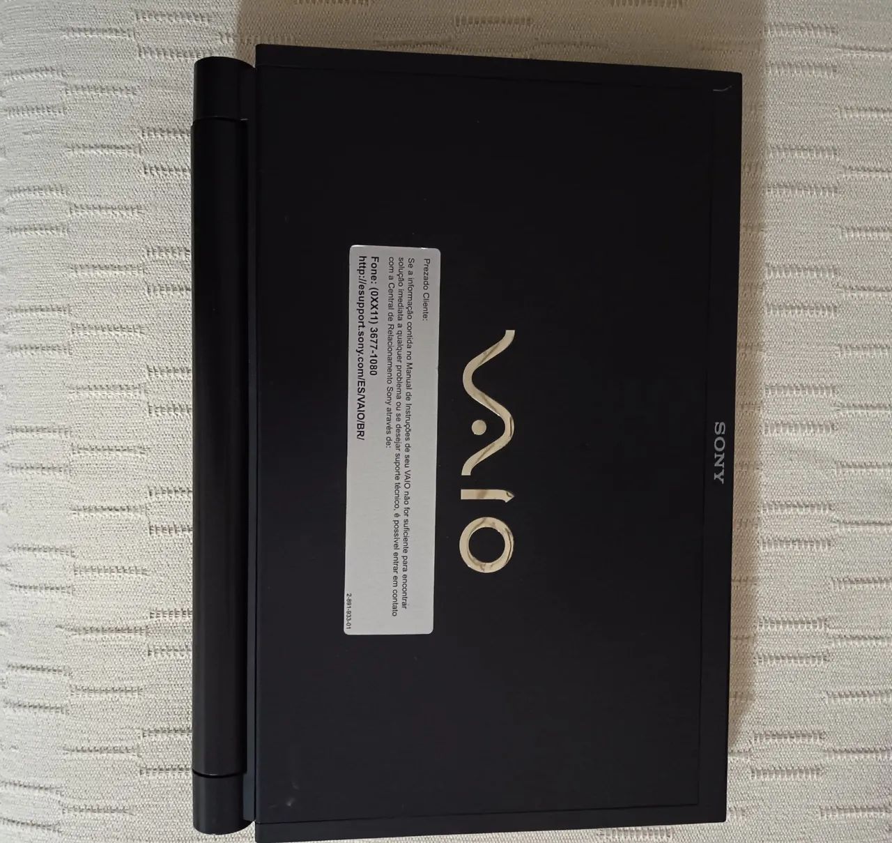 Notebook sony VAIO - VGN-TZ35AN/B.