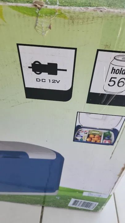 Geladeira portátil 12V - ideal para camping e viagens!