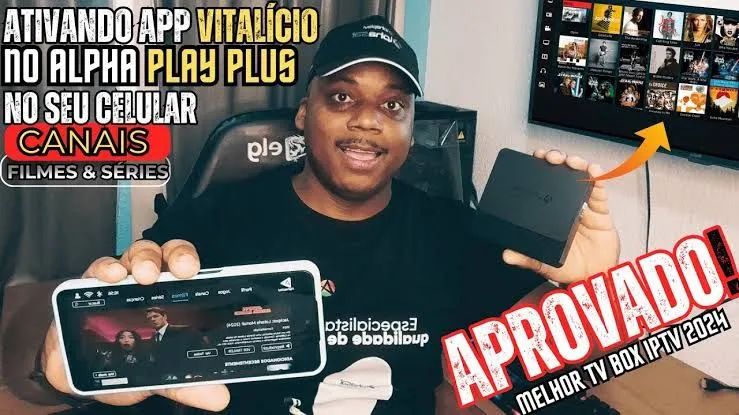 Dispositivo de Streaming -Alpha Play Plus Sem mensalidade 2025 ...