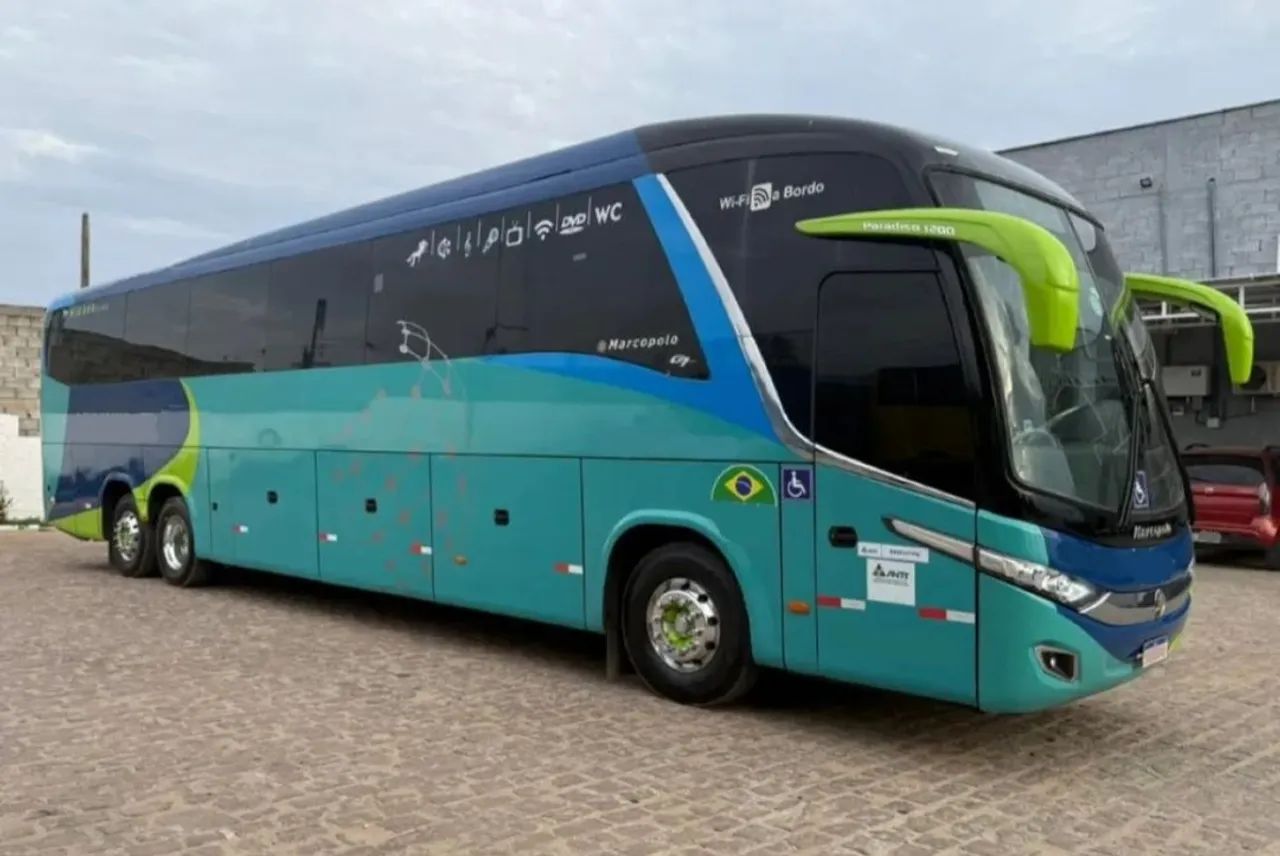 Ônibus G7 Marcopolo Paradiso 1220 Truck 6x2 (MB O500RSD) Ano 2012 - Foto 5