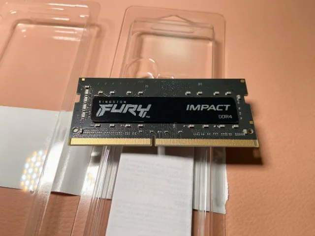 MEMÓRIA KINGSTON FURY IMPACT, 8GB, 3200MHZ, DDR4 PARA NOTEBOOK