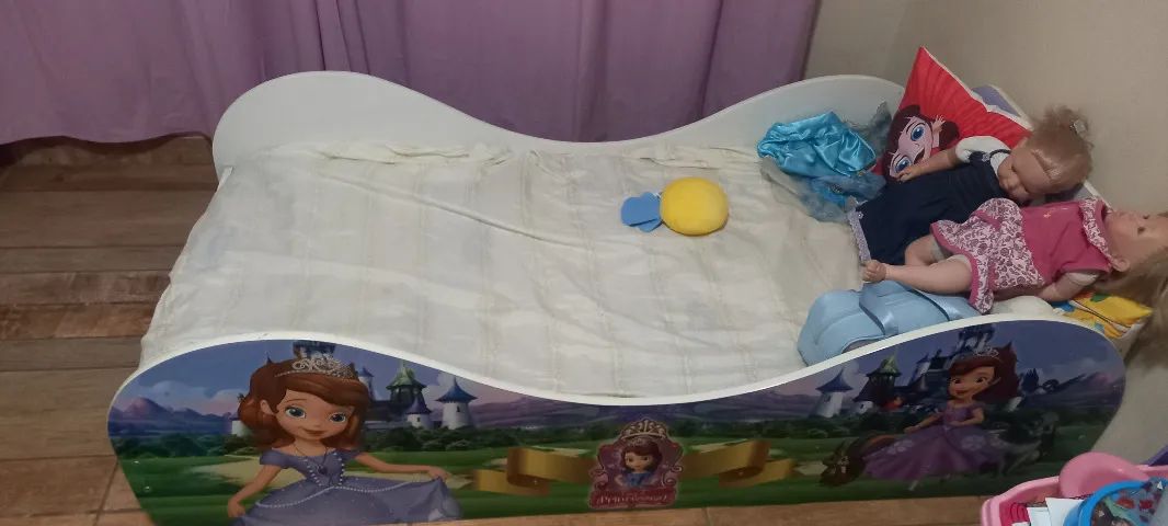 cama infantil princesa sofia barato pra sair logo