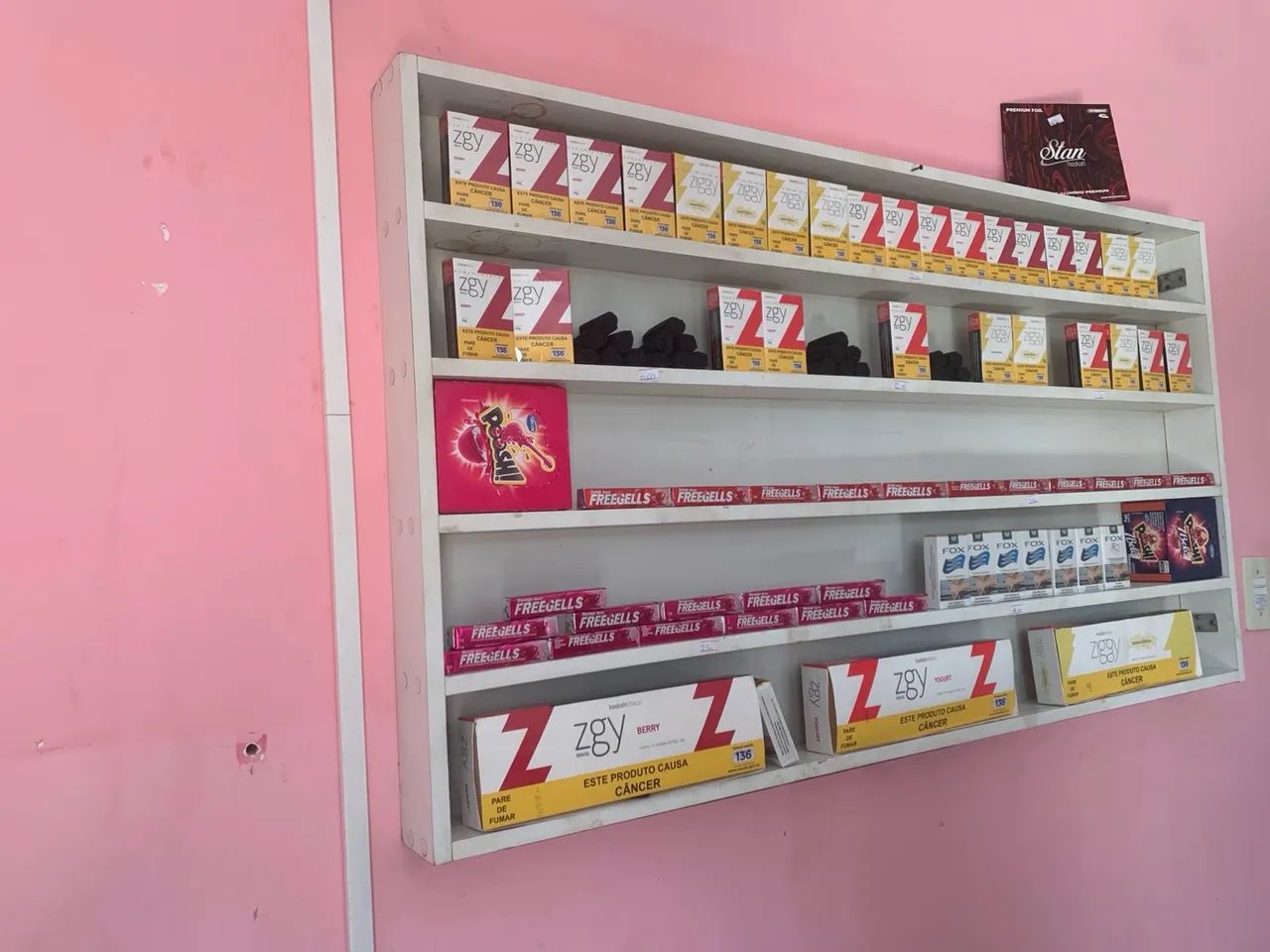 Vendo expositor de tabacos e acessórios 