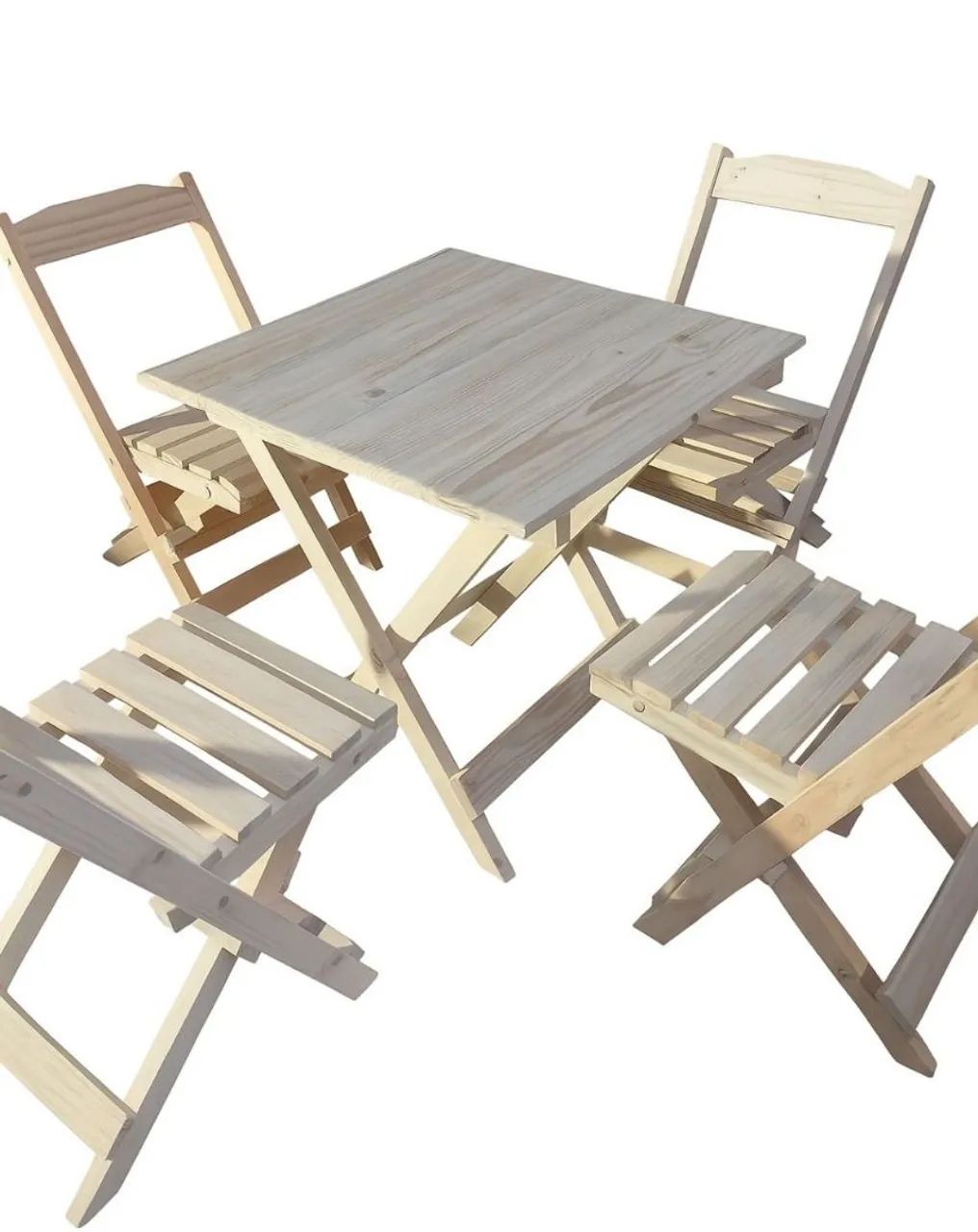 Conjunto de mesa e cadeiras 