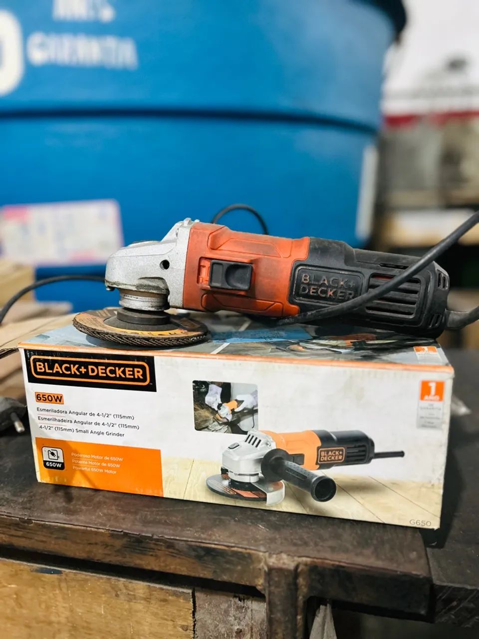 Black + Decker Angle Grinder (Like New)64298281465730121