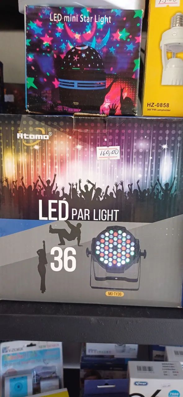Canhão de LEDs 36 Leds - Iluminação para eventos - Foto 2