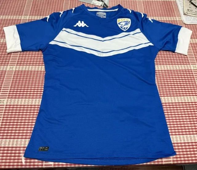 camisa kappa brescia home 2020/21 (versão jogador skinfit)