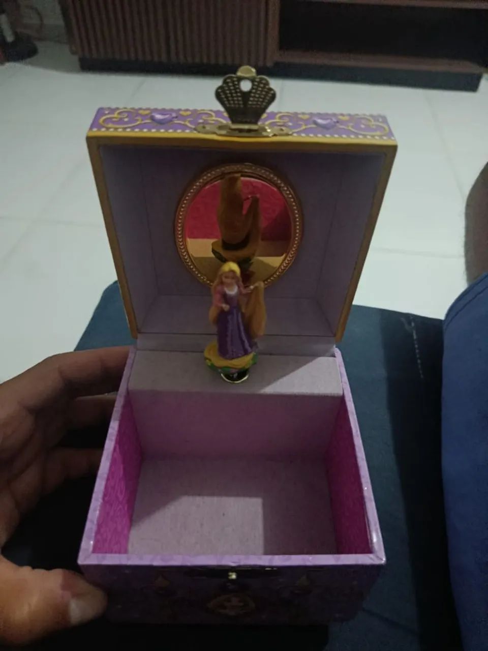 Caixinha musical da Rapunzel  - Foto 4