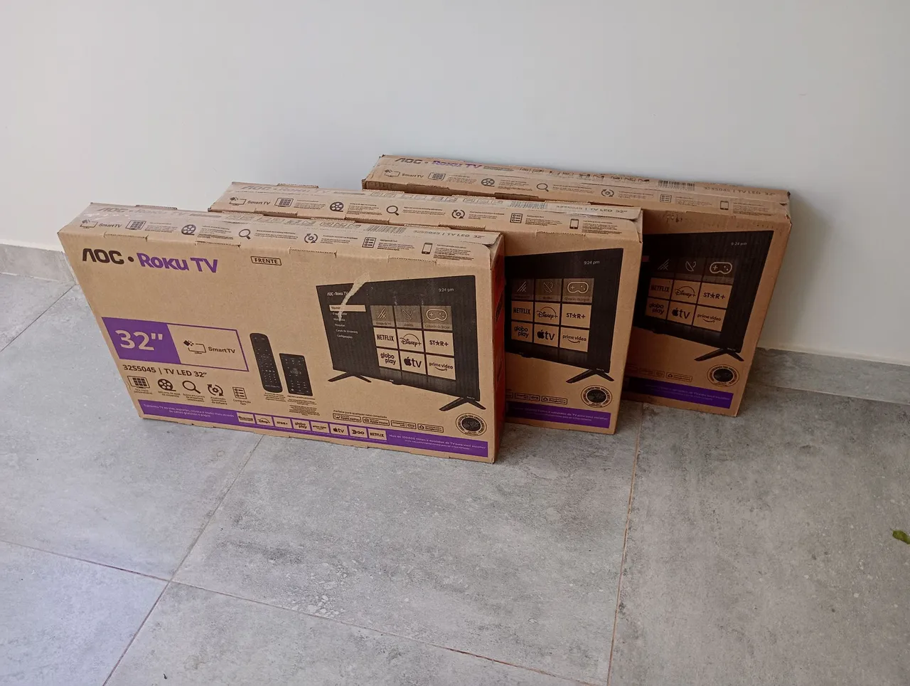 TV AOC Roku 32 Polegadas - Nova