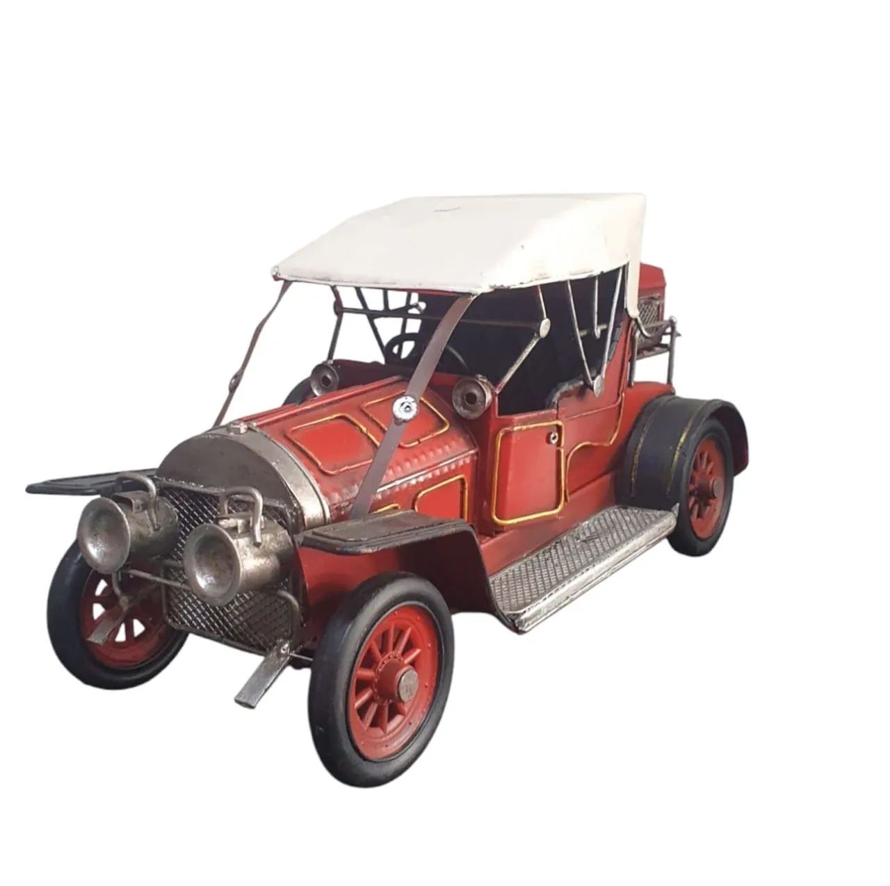 Carro calhambeque em aço decorativo - Foto 2