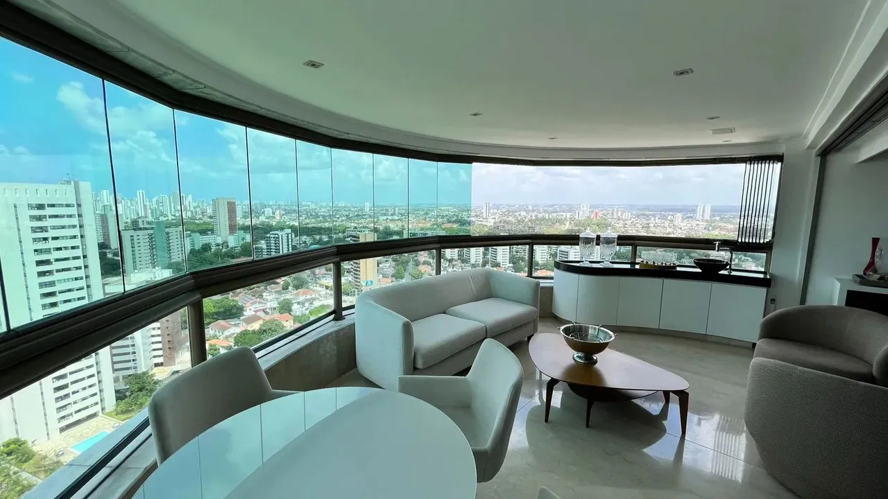 EA-Apartamento reformado na praça de casa forte, 4 quartos, 4 vagas, 267m², lazer completo