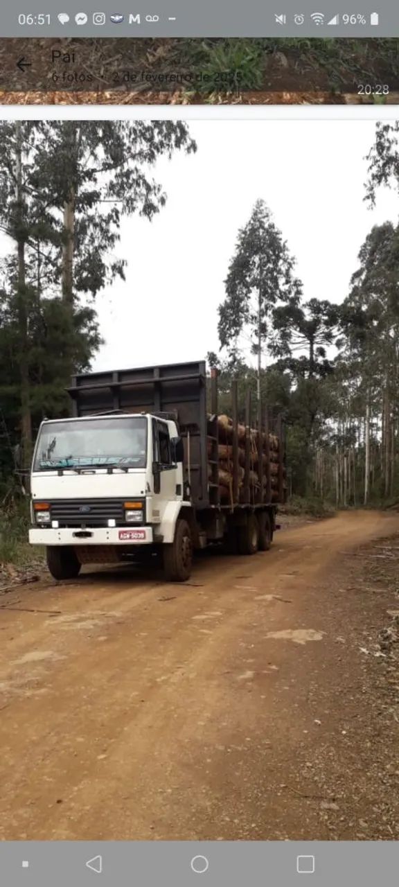 Caminhão Cargo traçado Transtora florestal - Foto 2