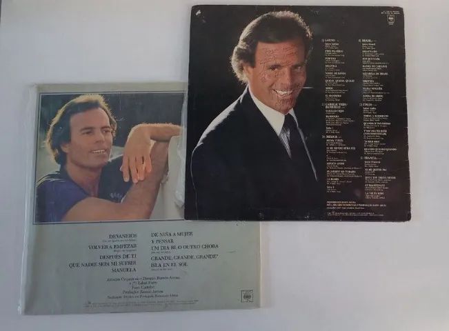 2 discos de vinil Julio Iglesias - Foto 2