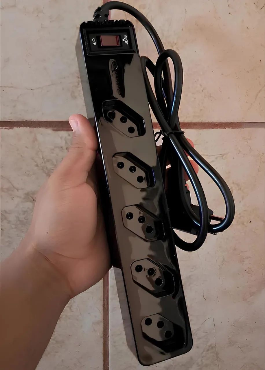 Filtro de linha iclamper 5 tomadas - Foto 2