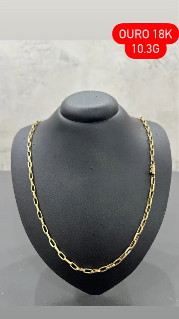 Cordão de Ouro 18k 10.3g NOVO