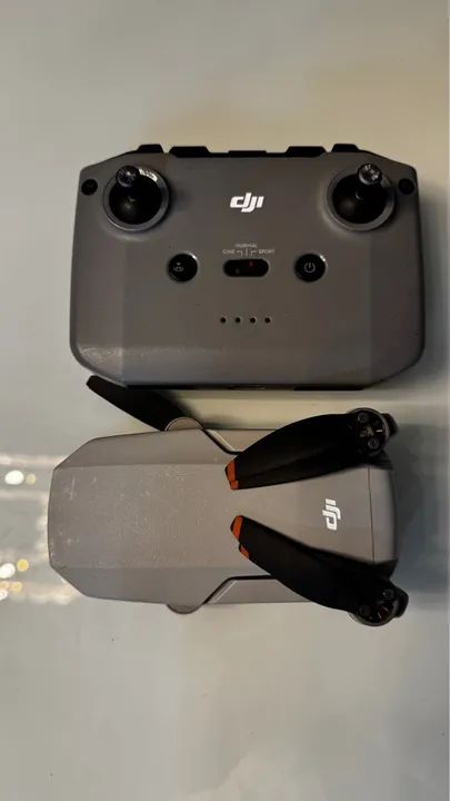 Drone DJI Mini 2 - Controle , Bateria Extra, Maleta + Peças  - Foto 3