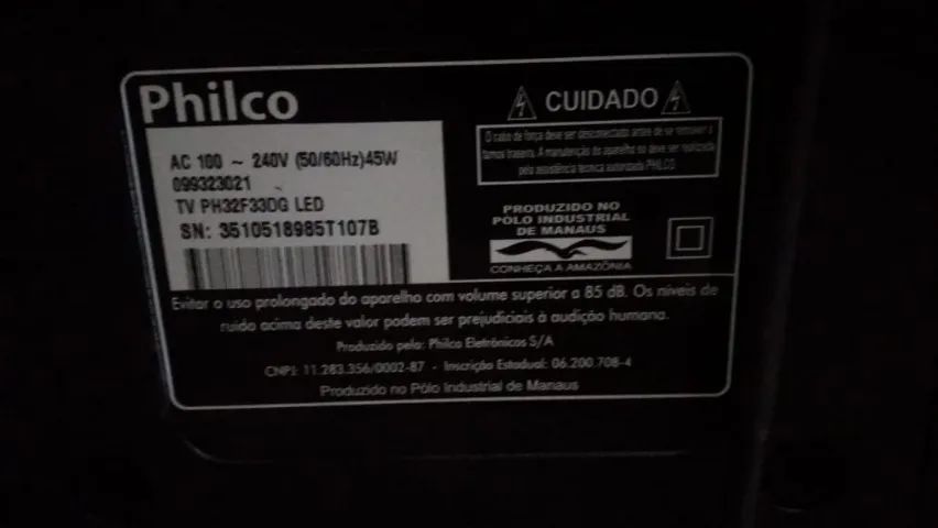 Vendo duas Tvs Philco 32 Modelo PH32F33Dg Led - Foto 2