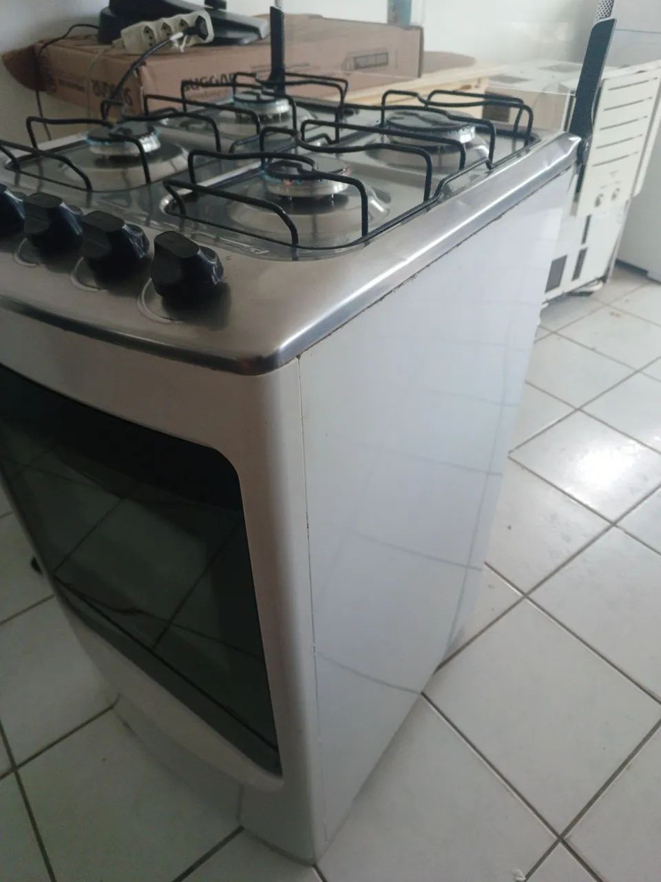 Fogão automático total ótimas condições  - Foto 5