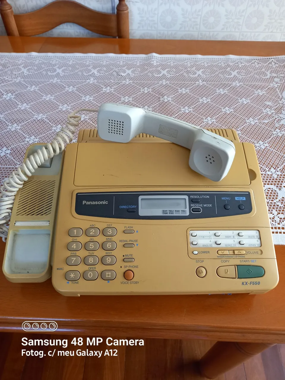 Aparelho Fax e telefone
